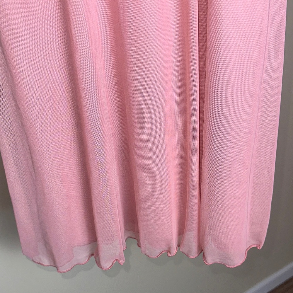 See You Monday Women’s Pink Mini Dress Size Large - Picture 8 of 9